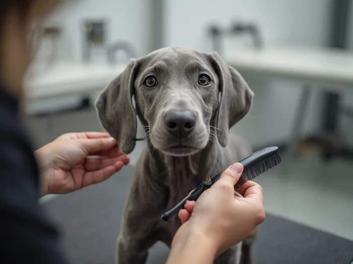 Step-by-Step Guide to Weimaraner Puppy Grooming and Health Maintenance